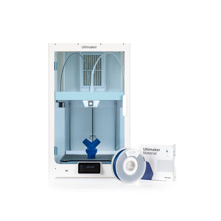 234522 Ultimaker 2.85 mm Blue PET-G 3D Printer Filament, 750 g