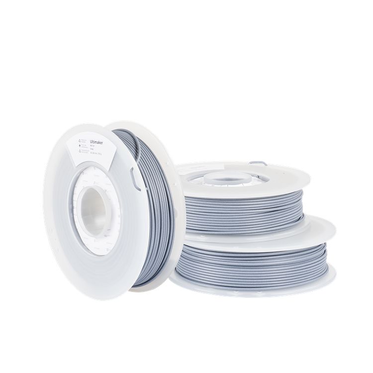 Ultimaker 2.85 mm Grey PET-G 3D Printer Filament, 750 g
