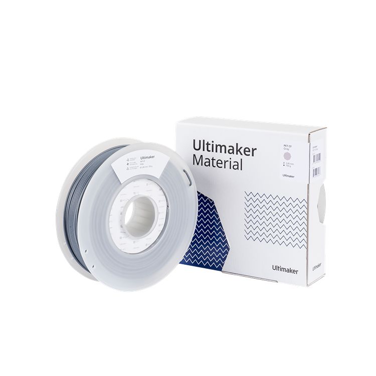234524 Ultimaker 2.85 mm Grey PET-G 3D Printer Filament, 750 g