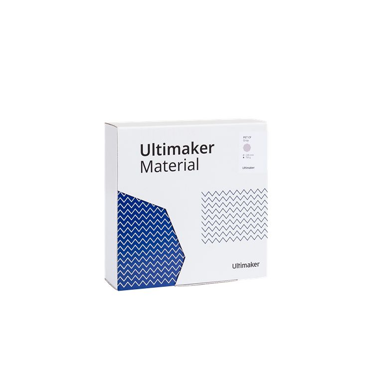 234524 Ultimaker 2.85 mm Grey PET-G 3D Printer Filament, 750 g