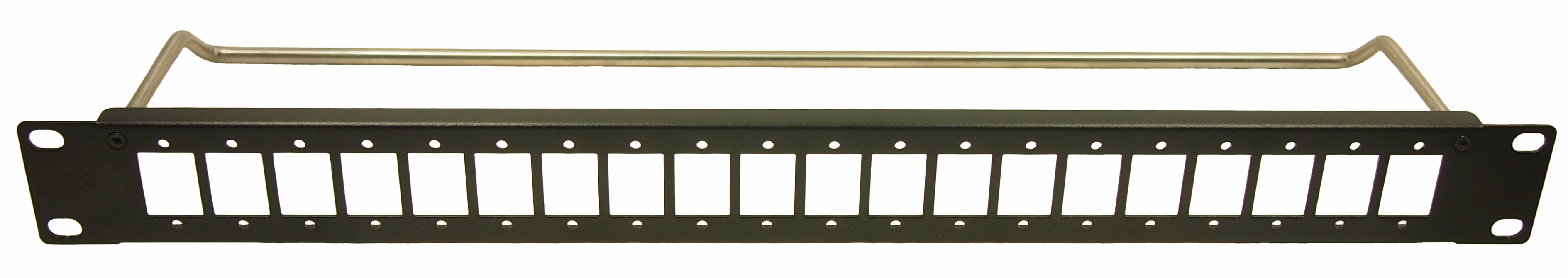 RS PRO Black Steel, 1 U 44 mm 482mm