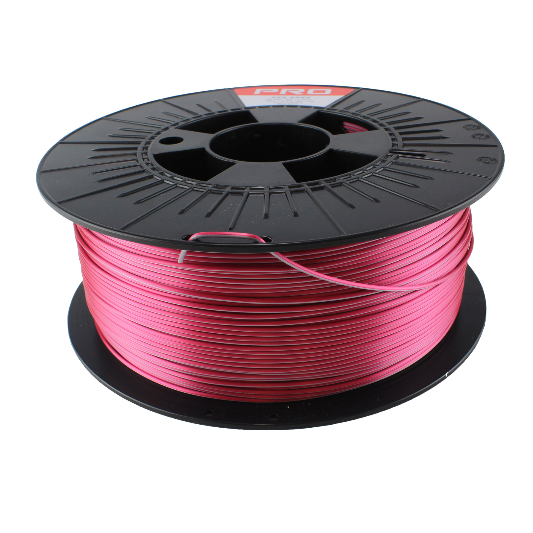 RS PRO 1.75 mm Silver, Raspberry PLA 3D Printer Filament, 1 kg