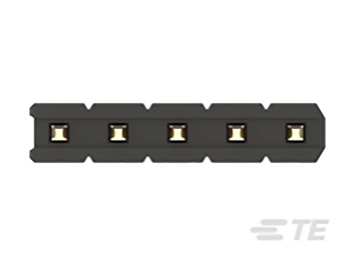 TE Connectivity AMPMODU Series Straight Through Hole Pin Header, 5 Contact(s), 2 mm Pitch, 1 Row, Unshrouded