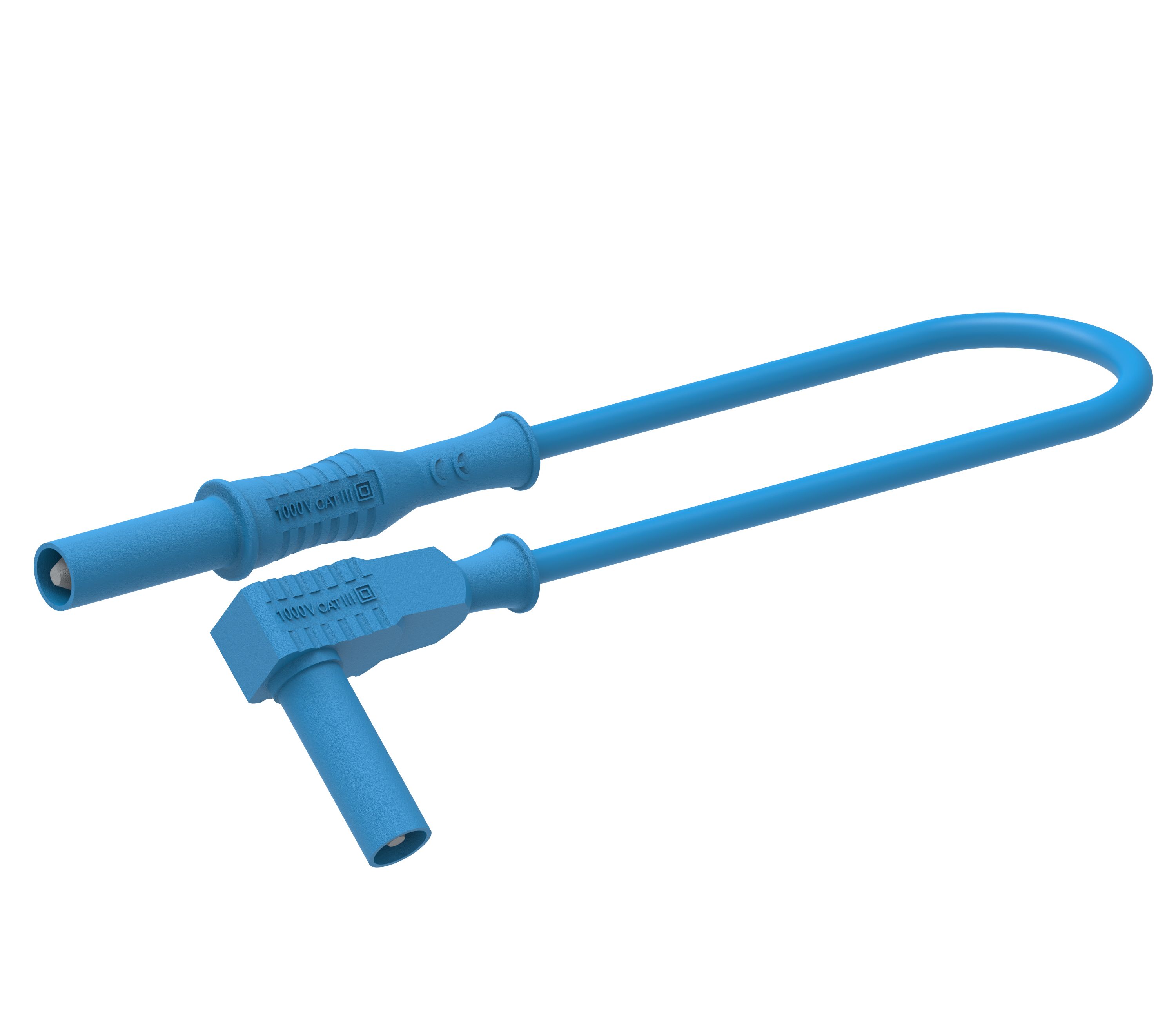 Electro PJP Test Lead 36A, 1000V, Blue, 200 cm Lead Length