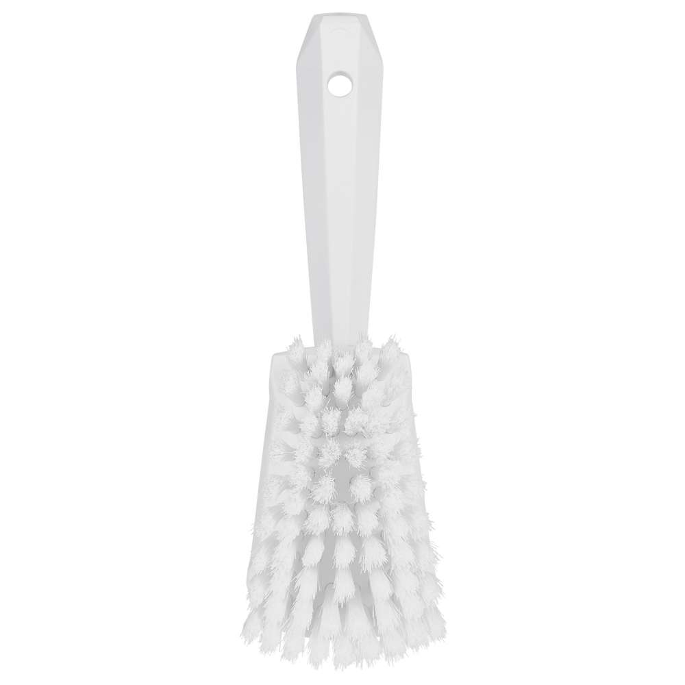 41985 Vikan White Hand Brush for General Cleaning, Glass