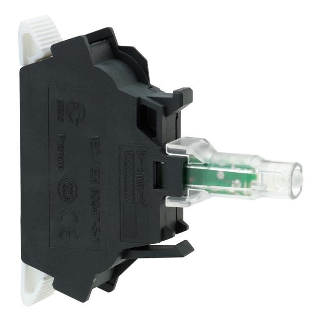 zbvg15 Schneider Electric Harmony XB Light Block LED Green 110 → 120 V Screw terminal