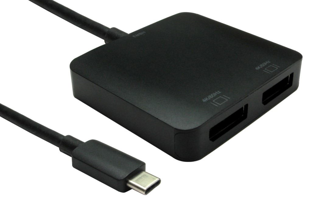 RS PRO to DisplayPort Adapter USB Type C 2 Supported Display(s) - 3840 x 2160 pixel
