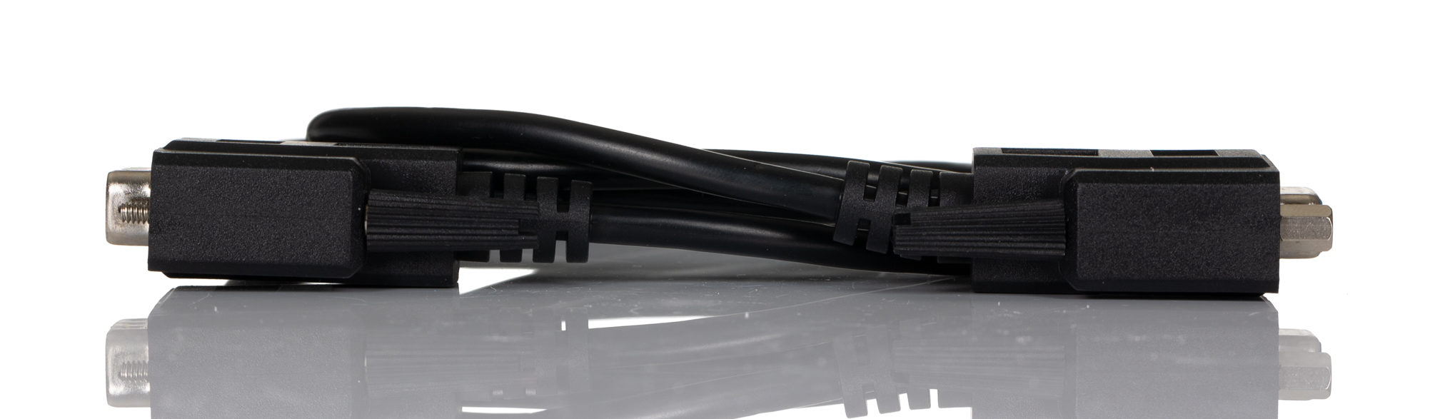 RS PRO Male D-Sub 9-Pin to Female D-Sub 9-Pin Serial Cable, 1 m Polyvinyl Chloride, RS PRO Series