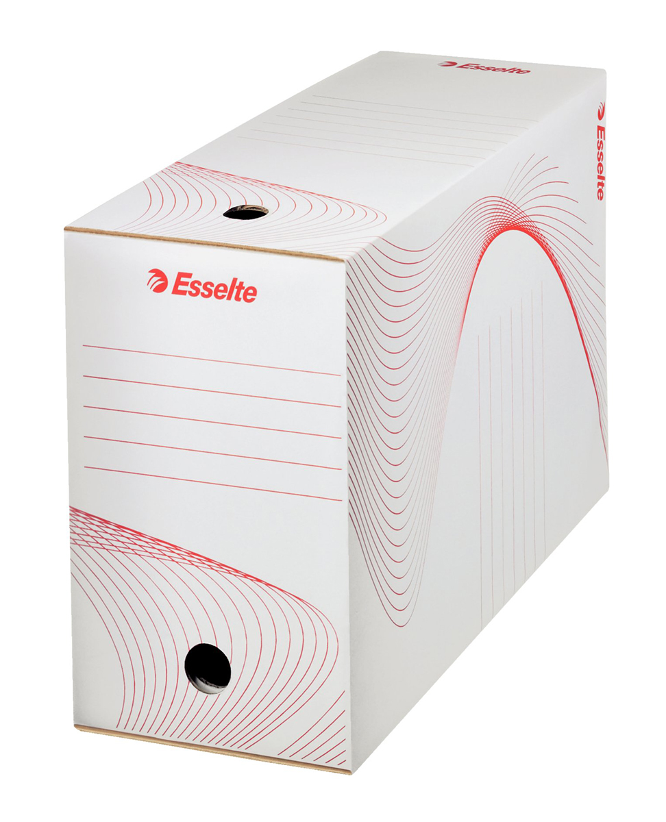 Esselte White A4 Archive Box H352 mm  x W150mm  x D250 mm