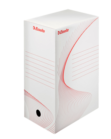 23608 Esselte White A4 Archive Box H352 mm  x W150mm  x D250 mm