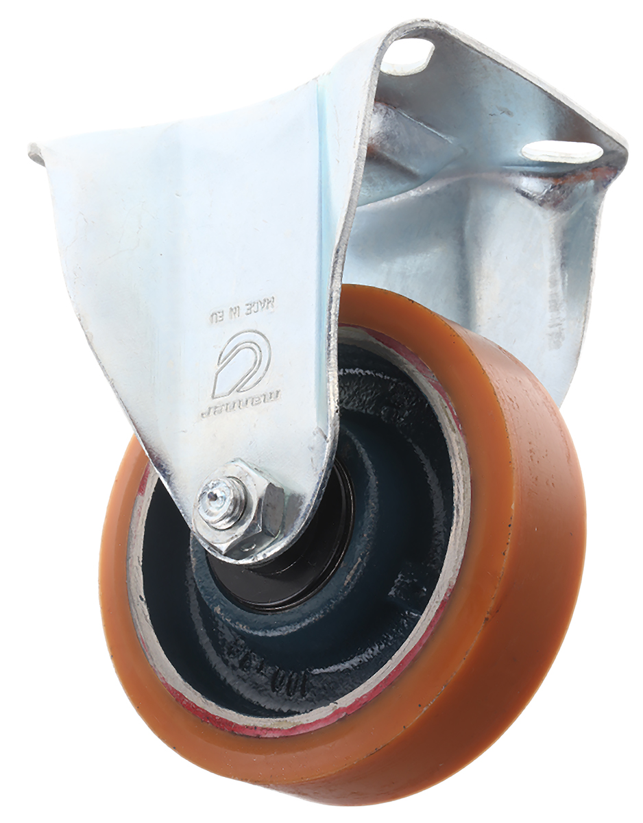 LAG Fixed Castor, 300 kg Capacity, 100 mm Wheel