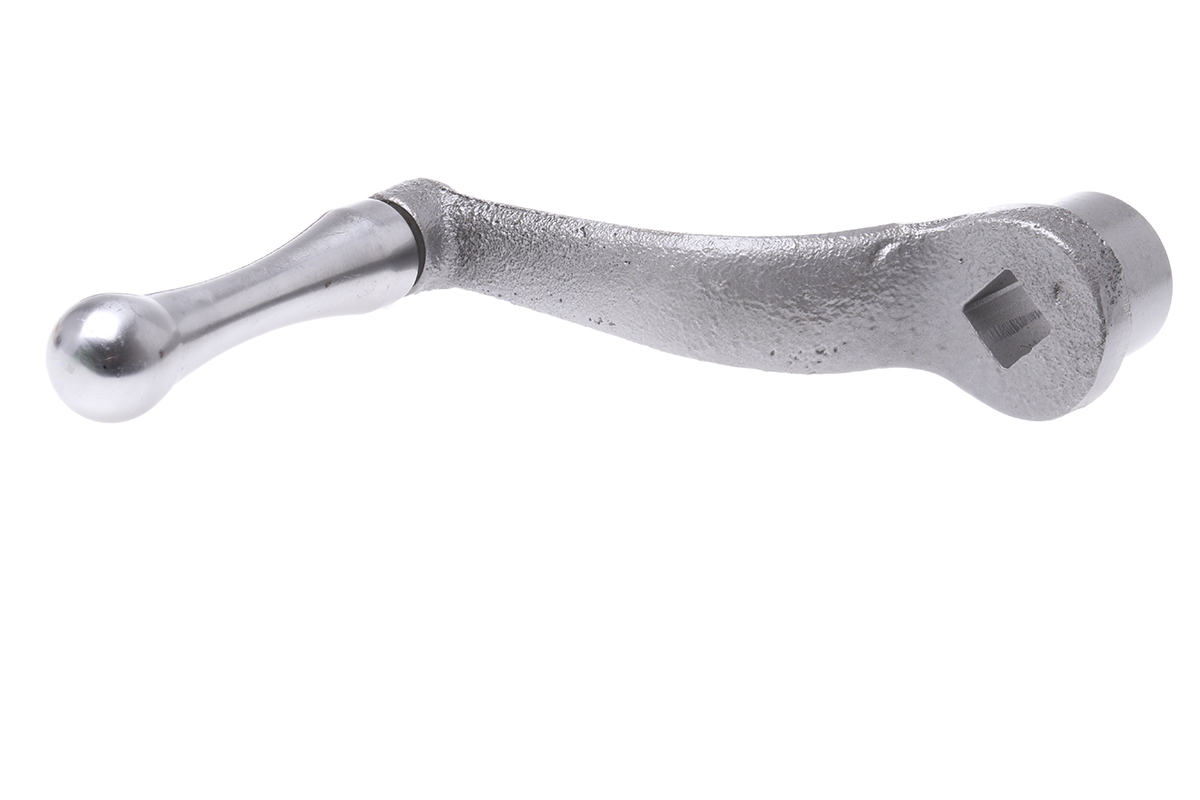RS PRO Steel Crank Handle 100 mm Radius