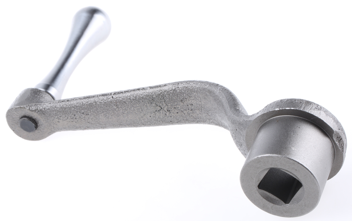 237-378 RS PRO Steel Crank Handle 200 mm Radius