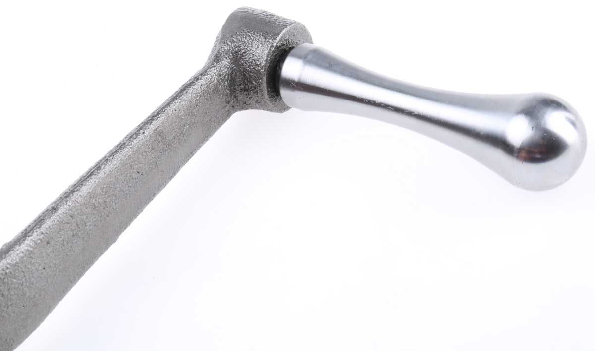 237-378 RS PRO Steel Crank Handle 200 mm Radius
