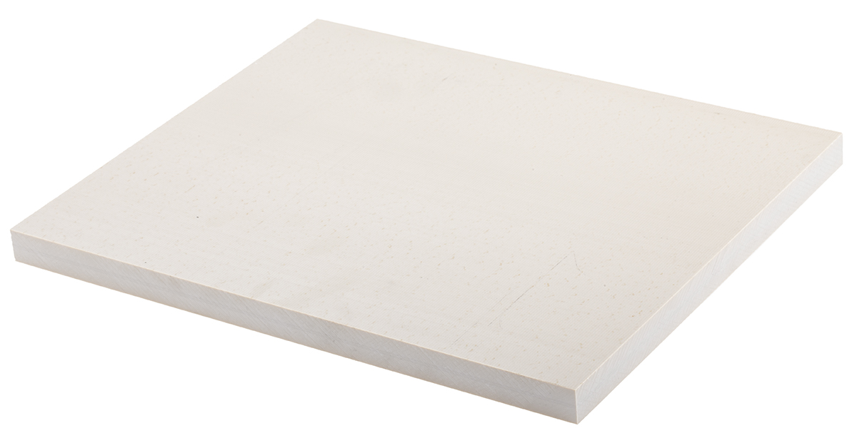 237-7728 RS PRO Beige Polyetheretherketone Plastic Sheet, 300 mm x 245mm x 16 mm