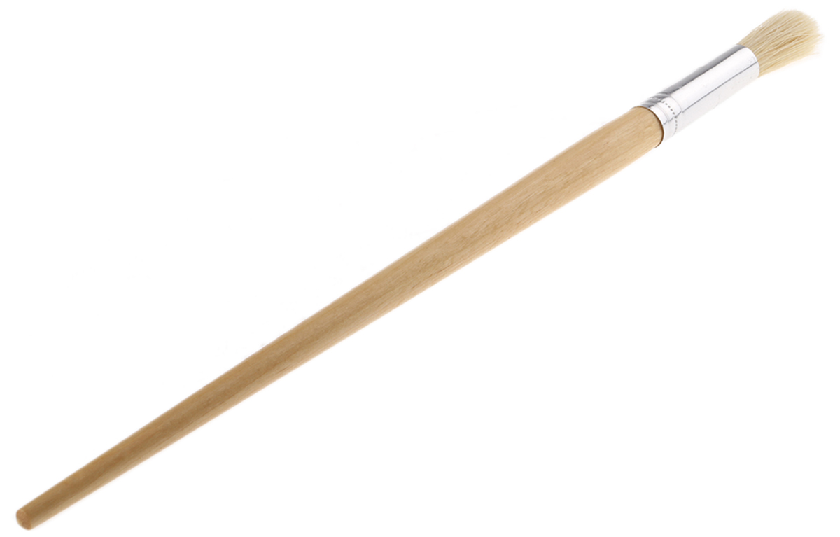 Cottam Thin, 16 mm Fibre Paint Brush with Round Bristles