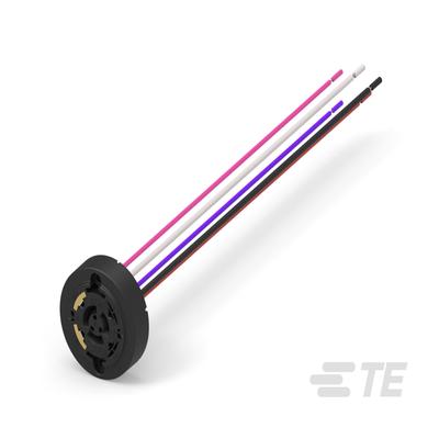 TE Connectivity Connector LUMAWISE Dimming Receptacle for Street Lighting Receptacles