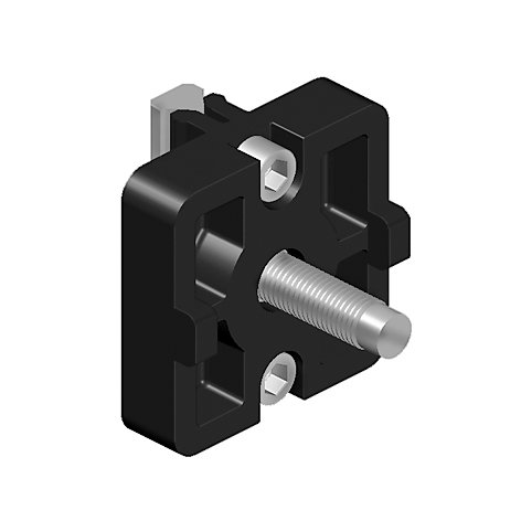 RS PRO M4 Connection Plate, Connecting Component, Strut Profile 8 mm, Groove Size 8 mm