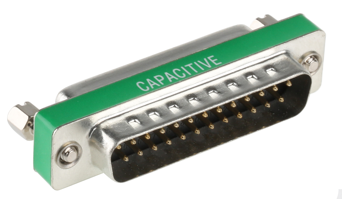 RS PRO D-Sub Adapter 25-Way D-Sub to Male Male 25 Way D-Sub Female Female
