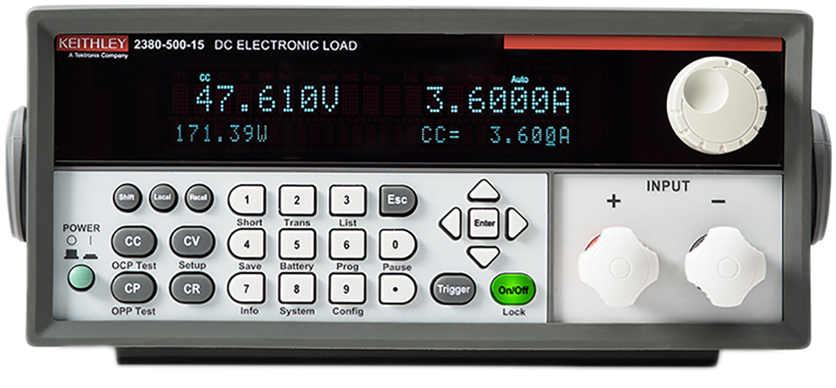 Keithley 2380 Series Electronic DC Load, 0 to 250 W, 0/120 V, 0 to 60 A