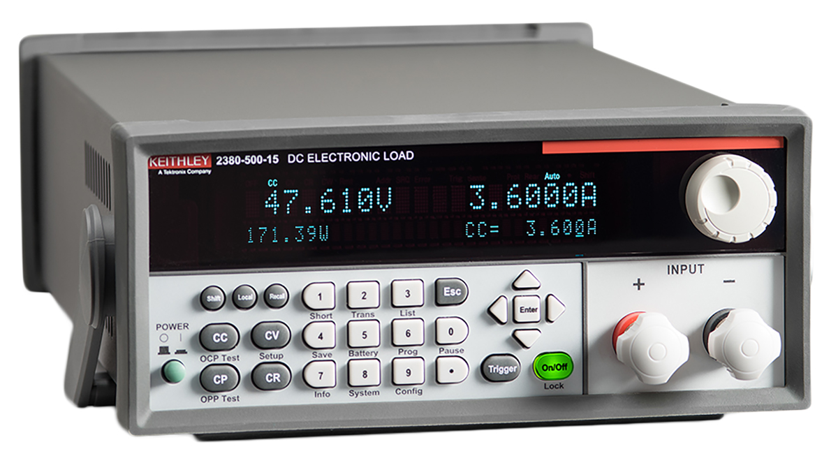 2380-120-60 Keithley 2380 Series Electronic DC Load, 0 to 250 W, 0/120 V, 0 to 60 A