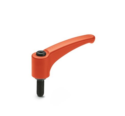 Elesa Alloy Clamping Lever 238363-C1, M8 x 50 mm