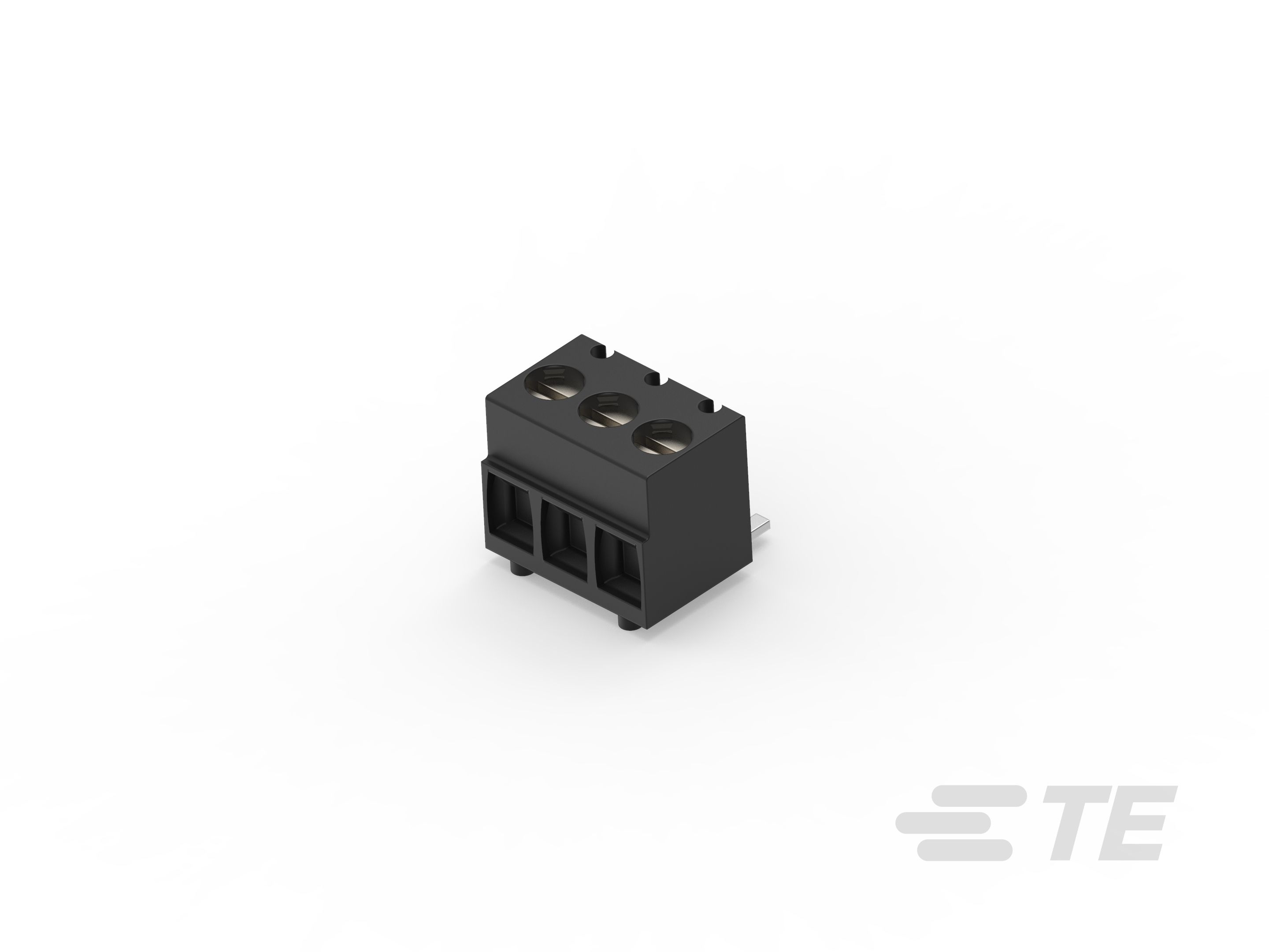 TE Connectivity PCB Terminal Block, 3-Contact, 3.5 mm Pitch, 1 Row, 2383942-3