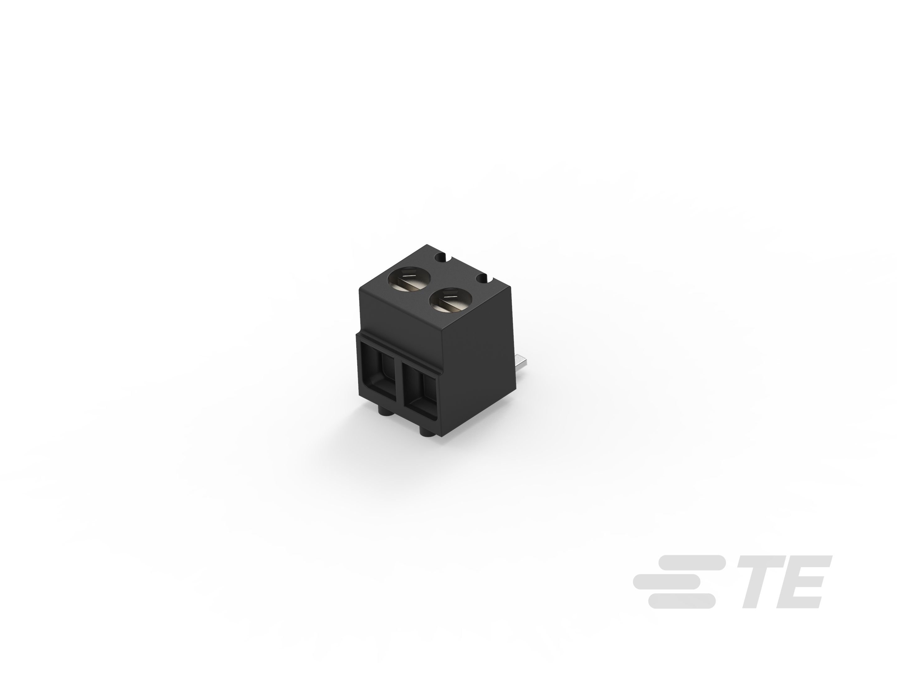TE Connectivity PCB Terminal Block, 2-Contact, 3.81 mm Pitch, 1 Row, 2383945-2