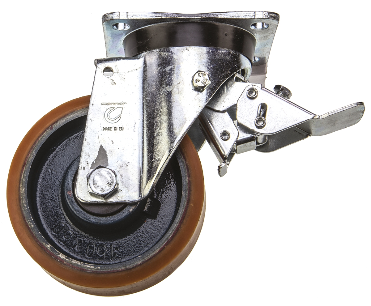 LAG Braked Swivel Castor, 700 kg Capacity, 150 mm Wheel