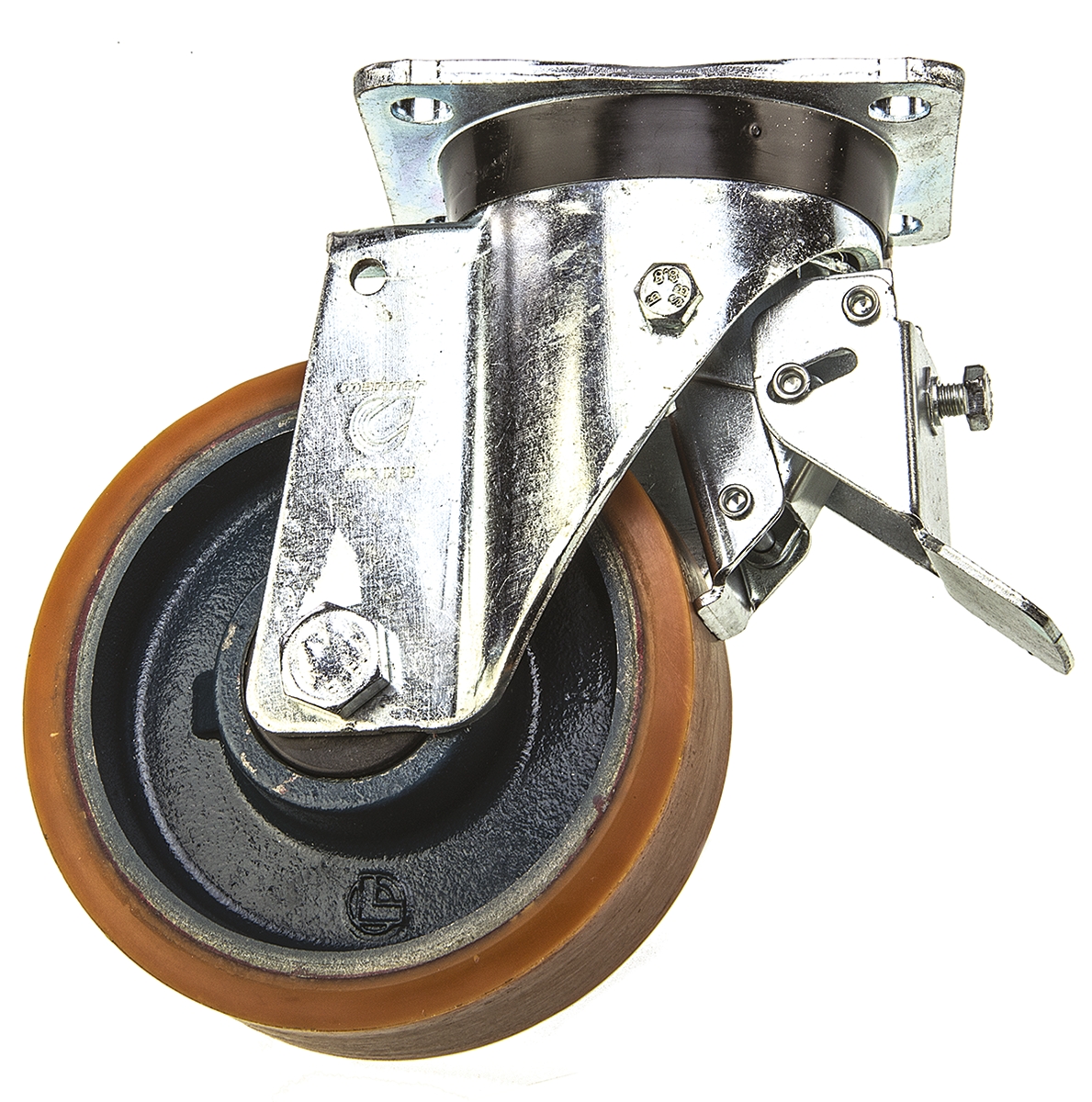 23867-fv LAG Braked Swivel Castor, 700 kg Capacity, 150 mm Wheel