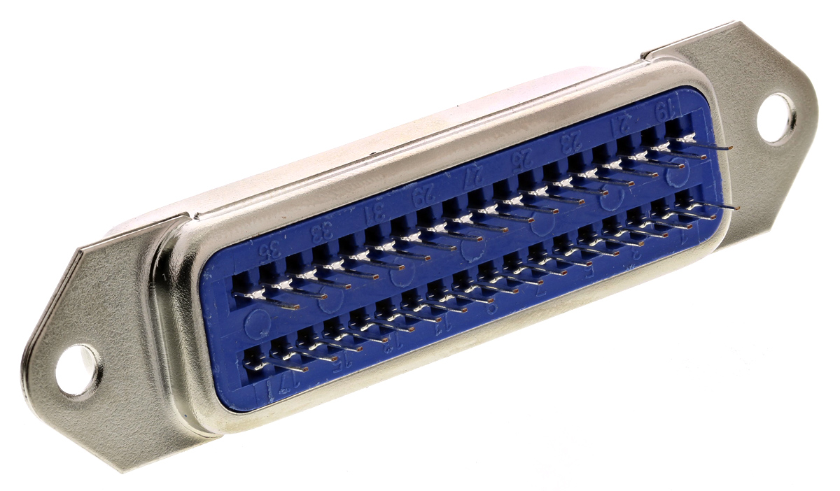 239-1128 RS PRO, Centronics 36 Way SCSI Connector 2.16 mm Pitch