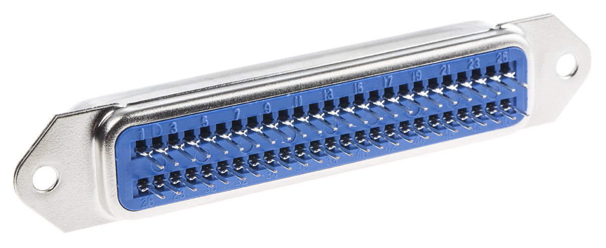 RS PRO, Centronics 50 Way SCSI Connector 2.16 mm Pitch