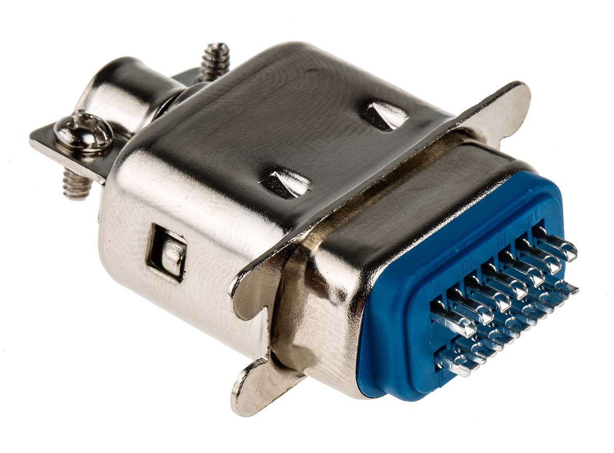 RS PRO 14 Way Cable SCSI Connector 2.18 mm Pitch