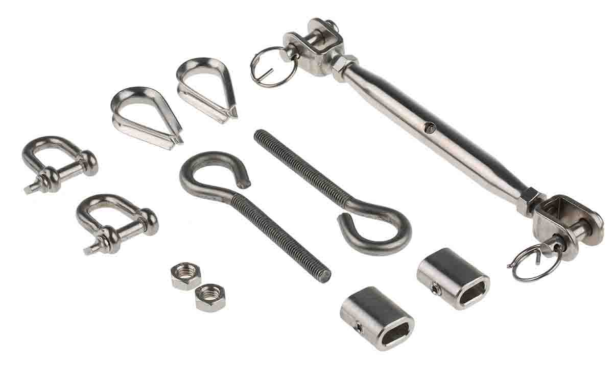 239-6814 RS PRO Rope Pull Switch Cable 3.2 mm, 50 m
