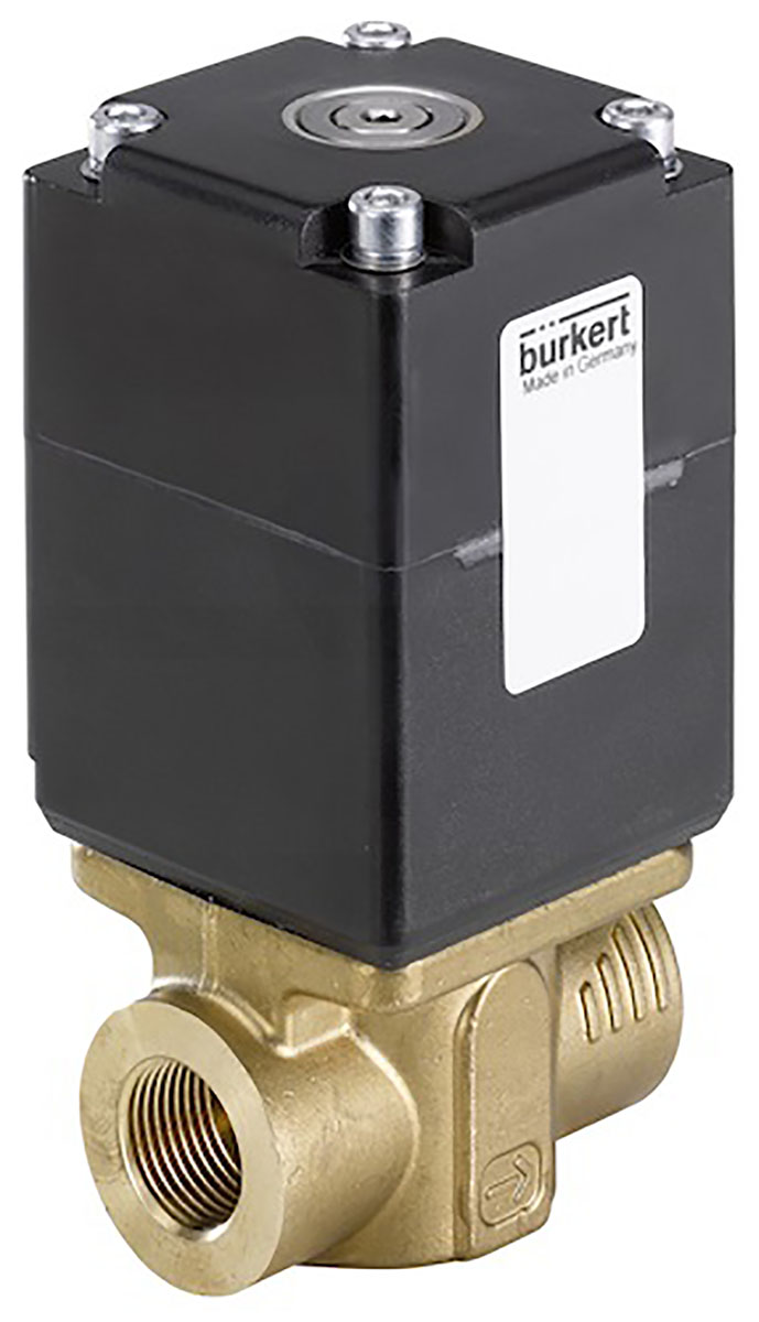 Burkert Proportional Solenoid Valve 239092, 2 Port, NC, 24V dc 12.7 mm, 12.7 mm