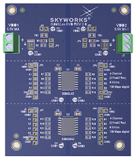 Skyworks Solutions Inc Si86SLxx-EVB Evaluation Board Evaluation Kit Evaluation Board Si86SLxx-KIT