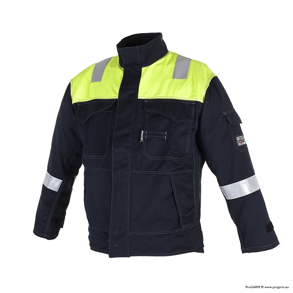 ProGARM Yellow/Navy Arc Flash Jacket, S