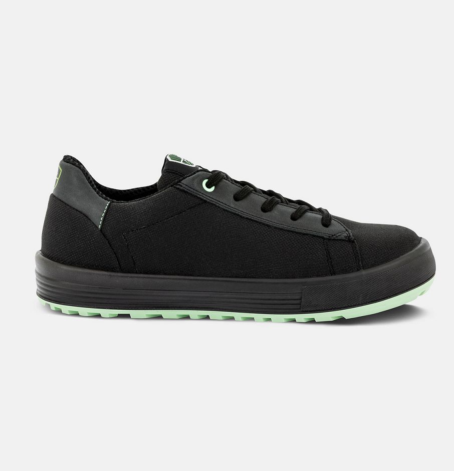 Parade VERGER Unisex Black Stainless Steel Toe Capped Safety Trainers, UK 8, EU 42