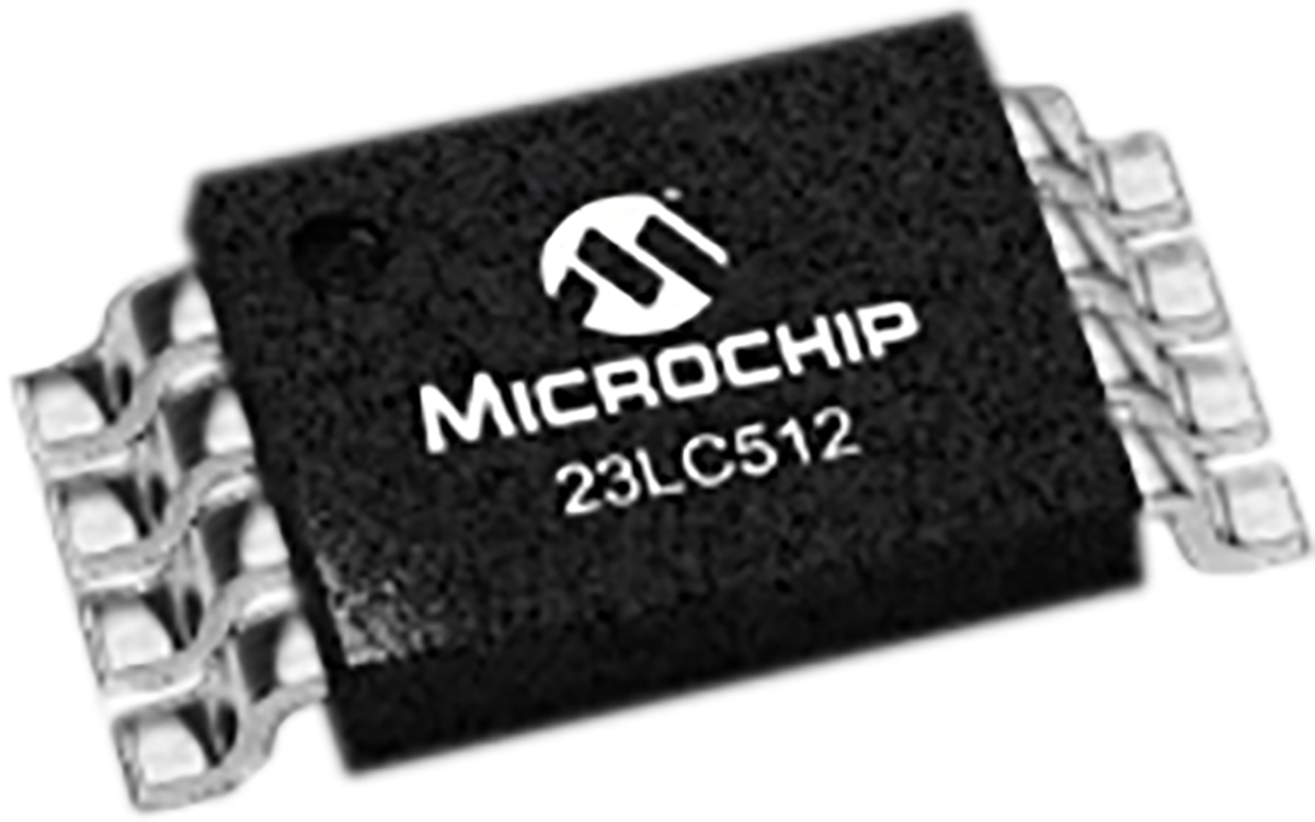Microchip SRAM, 23LC512-I/ST- 512 kB
