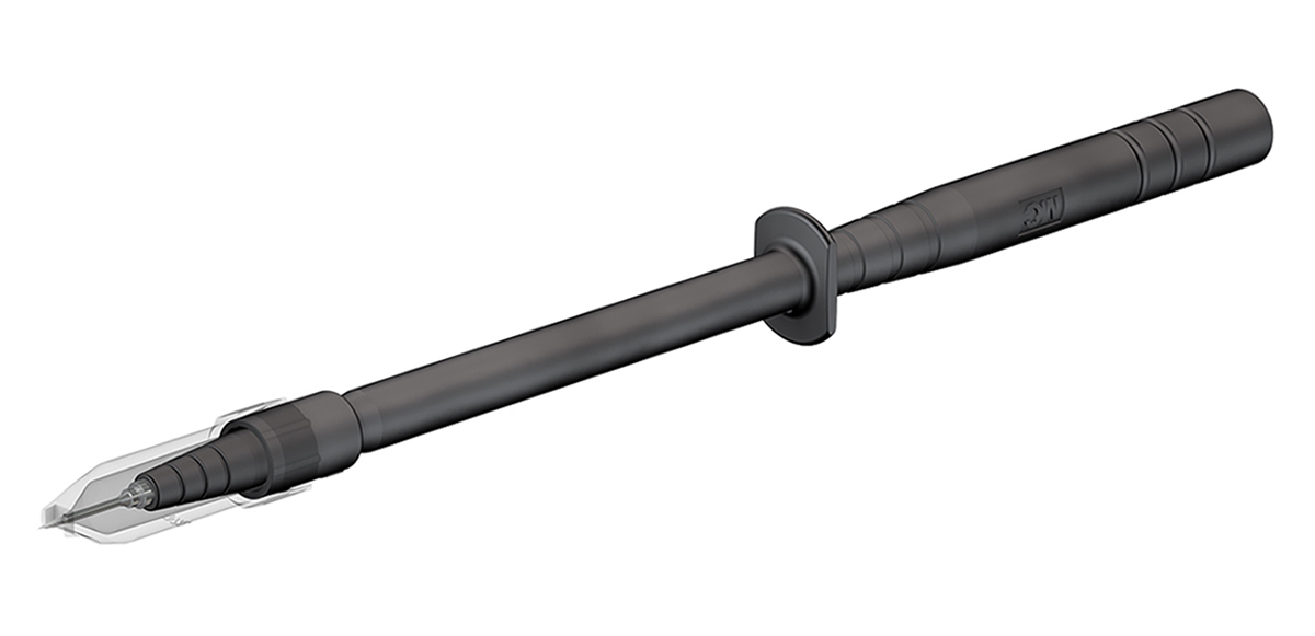 Staubli Spring Loaded Test Probe, 4 mm Tip, 1kV, 4 mm Socket, 1A