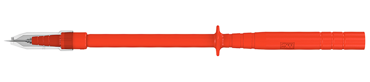 240238-22 Staubli Spring Loaded Test Probe, 4 mm Tip, 1kV, 4 mm Socket, 1A
