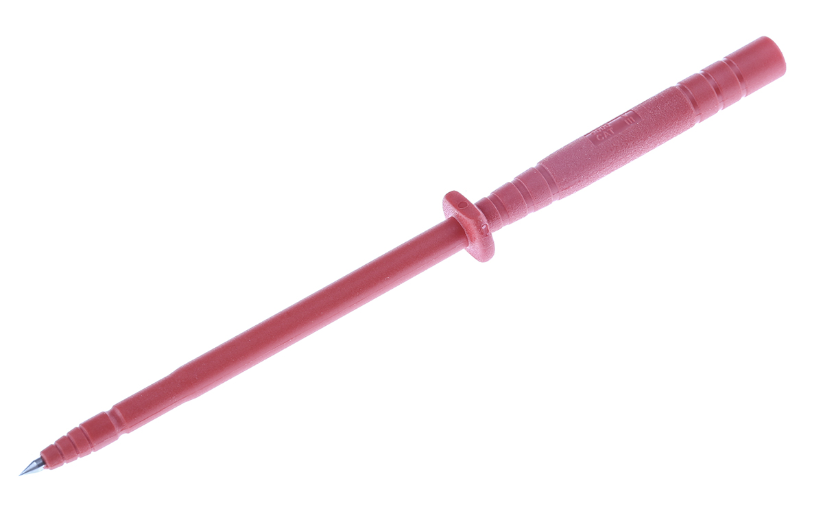 Staubli Spring Loaded Test Probe, 2 mm Tip, 1kV, 2 mm Socket, 1A