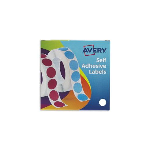 Avery White Adhesive High Visibility Label Sheet, Pack of 1400 Per Pack