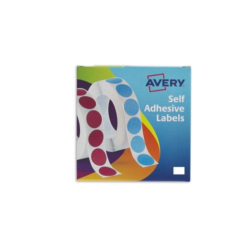 Avery White Adhesive High Visibility Label Sheet, Pack of 2000 Per Pack