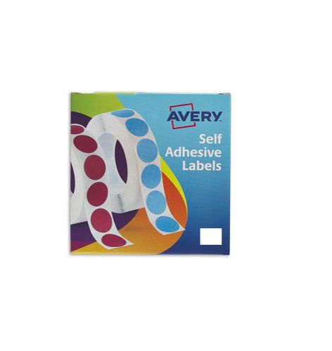 Avery White Adhesive High Visibility Label Sheet, Pack of 1120 Per Pack