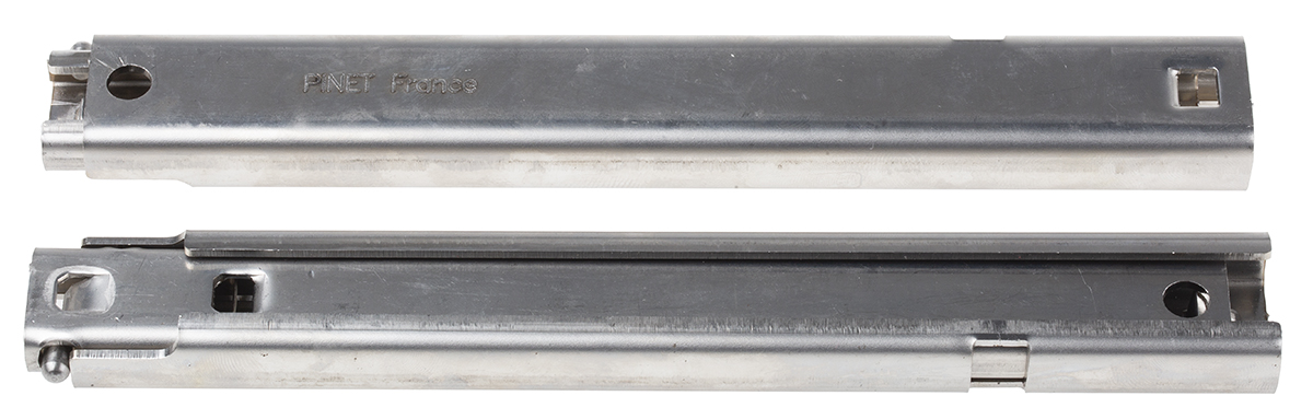 24-a-3560 Pinet Stainless Steel Drawer Slide, 50kg Load 175 mm