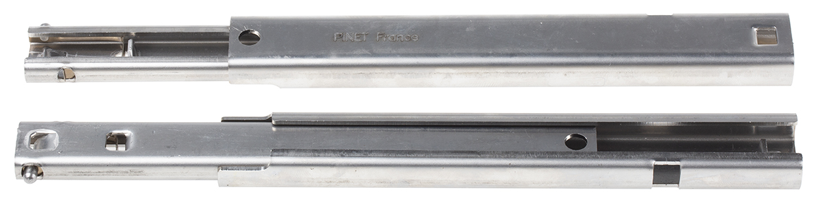 24-a-3560 Pinet Stainless Steel Drawer Slide, 50kg Load 175 mm