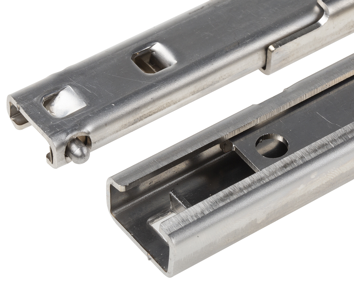 24-a-3560 Pinet Stainless Steel Drawer Slide, 50kg Load 175 mm