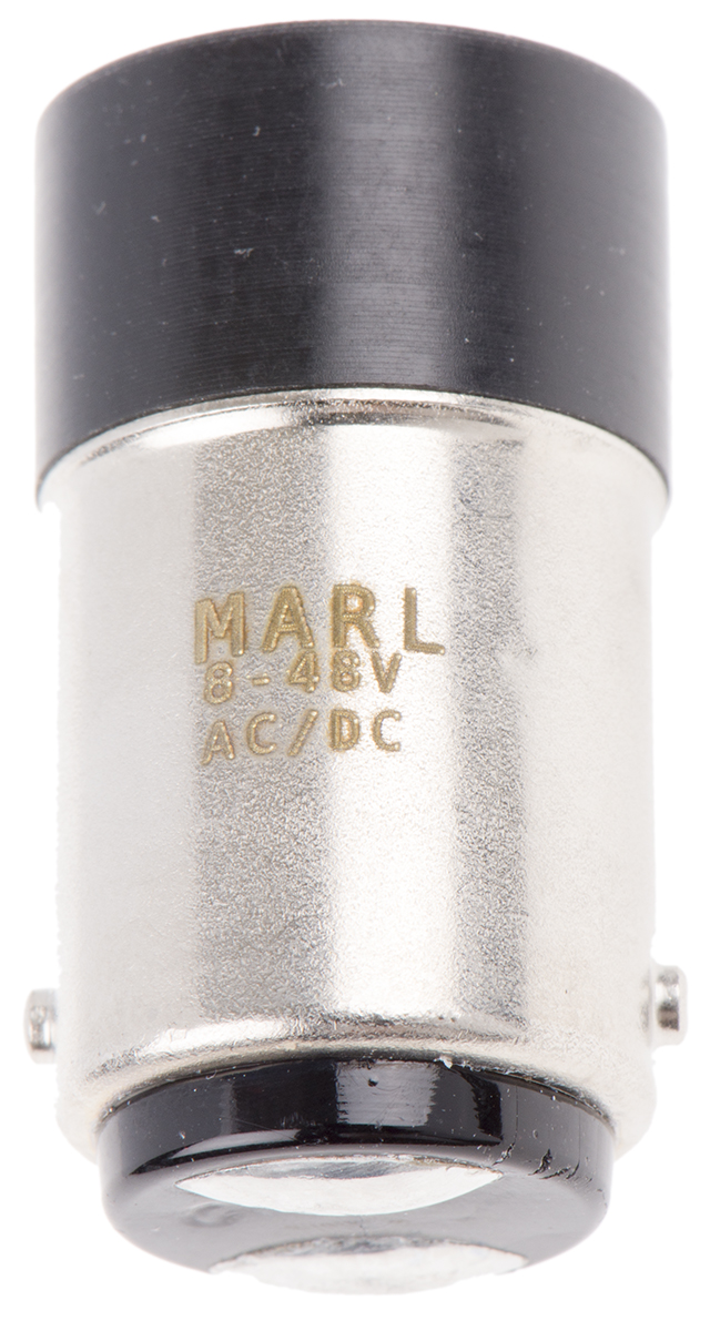 240-062-64 Marl BA15D LED Cluster Lamp, Amber, Cluster shape