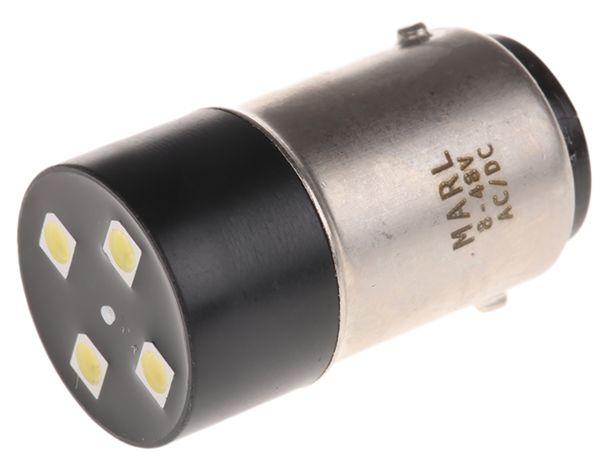 Marl BA15D LED Cluster Lamp, White, Cluster shape